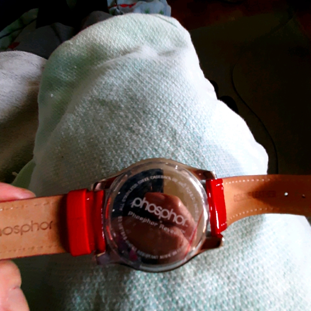 Phosphor Swarovski Crystals Watch